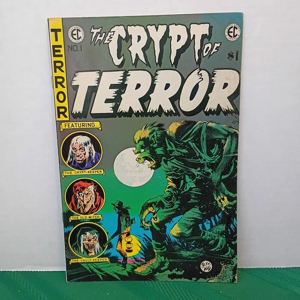 The Crypt of Terror #1 - East Coast Comix EC Classic Horror Reprint 1973